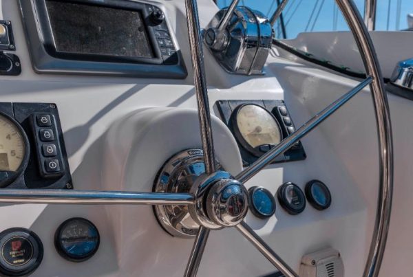 Catamaran rudder